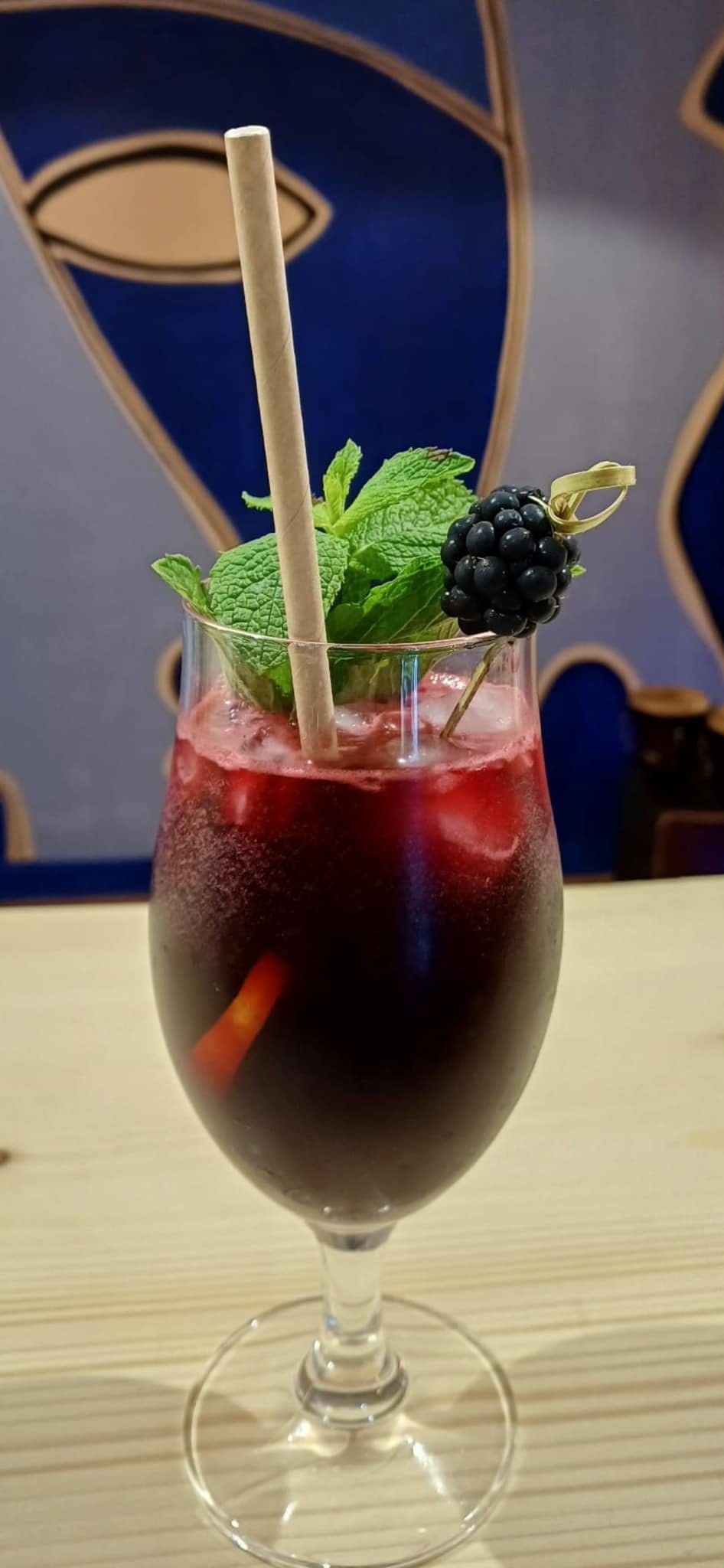 Cocktail au bar du Restaurant BOBY